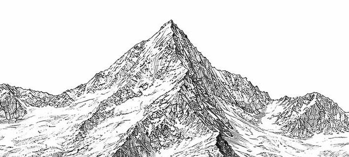 Relieff des Großglockners