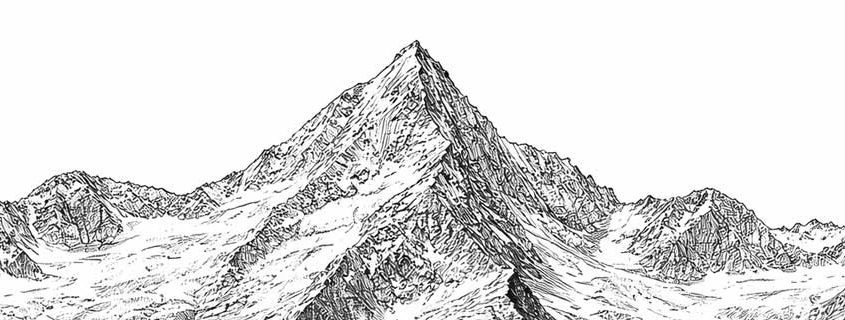 Relieff des Großglockners